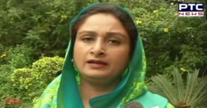Harsimrat Kaur Badal demands centre and Pb govts reduce prices of petroleum products by Rs five per litre each