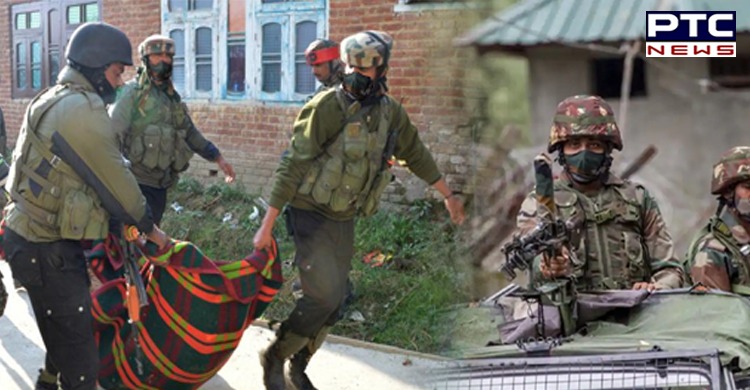 7 terrorists killed in 2 encounters in Jammu and Kashmir, 4 jawans injured