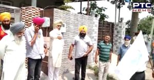 Ropar : RSS Blood camp Against protest by farmers at Nurpur Bedi