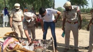 Hoshiarpur : elderly farmer sleeping in field was killed with sharp weapon