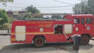 Jalandhar : fire in the office insurance company on the third floor of the passport office