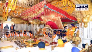 Gurgaddi diwas Sri Guru Hargobind Sahib ji today at Sri Akal Takht Sahib