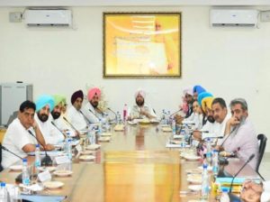 Punjab Cabinet will Meeting this afternoon at 3.00 pm via video conference