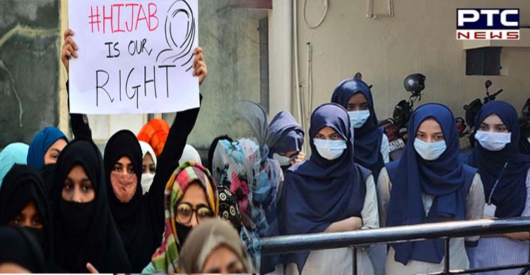 Hijab row: Students stage protest against Karnataka HC verdict