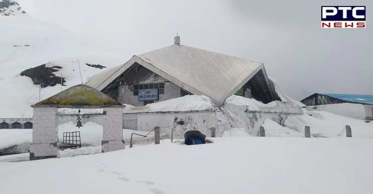 Uttarakhand: Snow melting rapidly on Gurdwara Hemkund Sahib yatra route