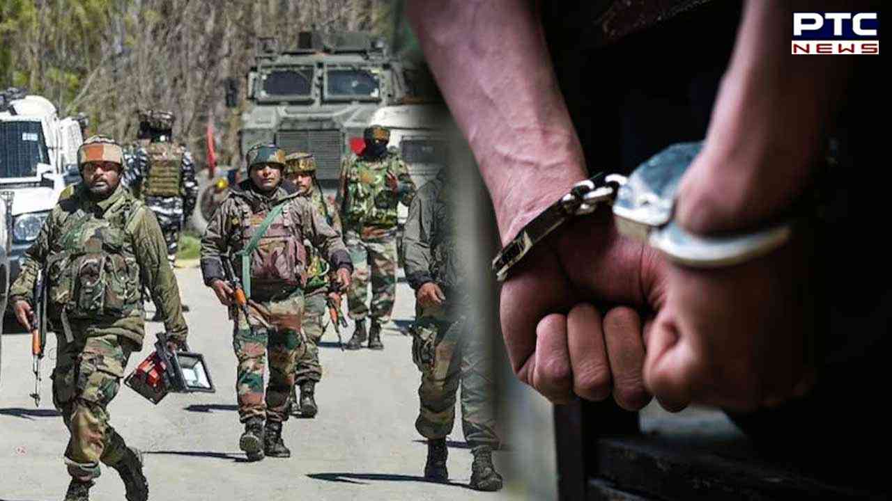 J-K Police arrest two terrorists from Shopian, war-like stores recovered