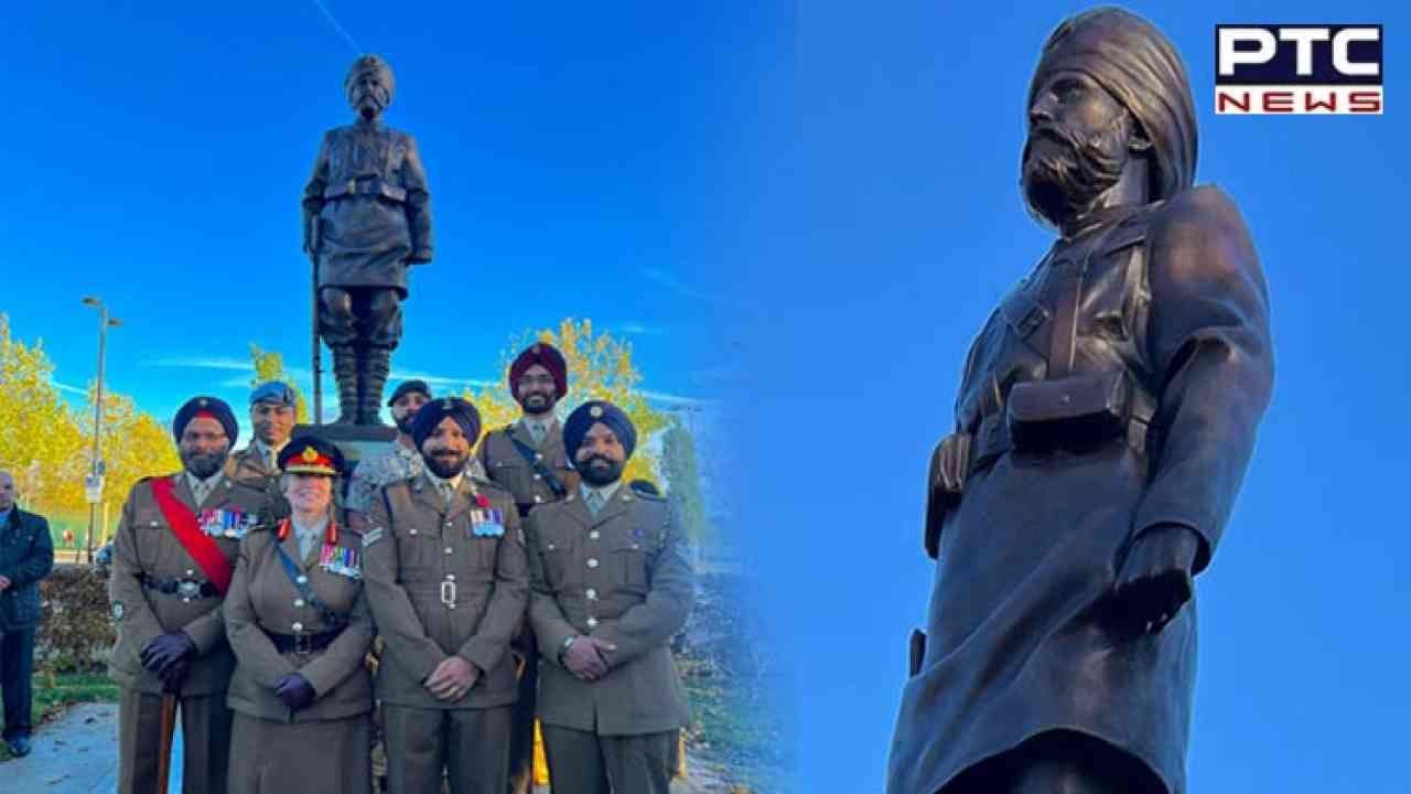 Statue honouring Sikh soldiers unveiled in UK