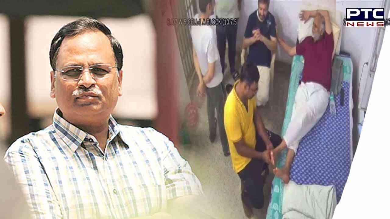 Treatment for injury: Sisodia on Satyendar Jain's viral massage video