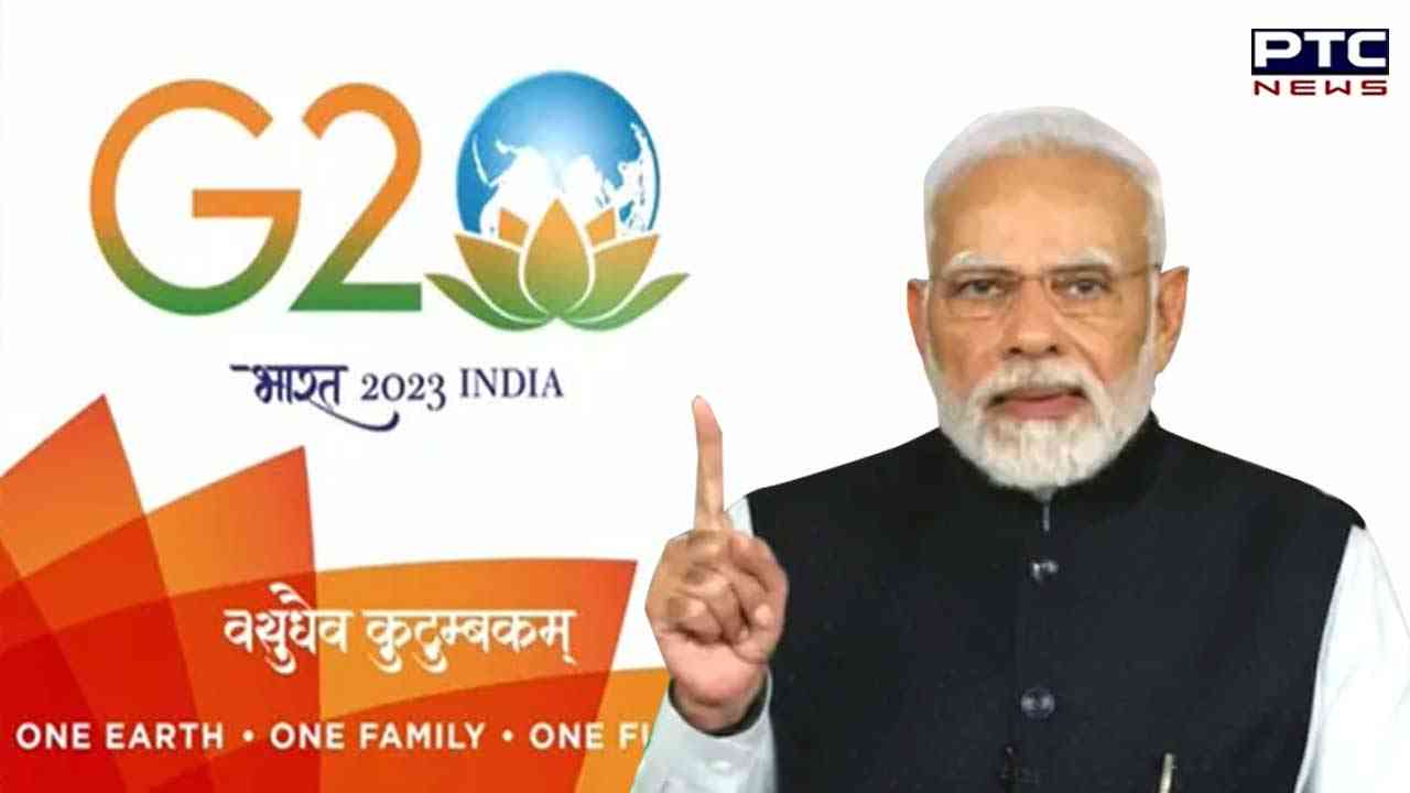 PM Modi unveils logo, theme, website of India’s G20 Presidency