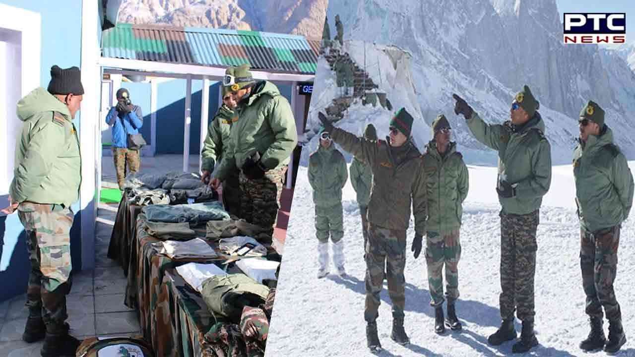 Corps Commander Lt Gen A Sengupta visits Siachen Glacier, reviews winter preparedness