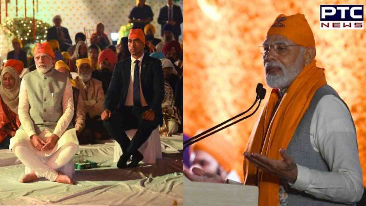 Inspired by Guru Nanak Dev's thoughts, India moving ahead with spirit of welfare: PM Modi