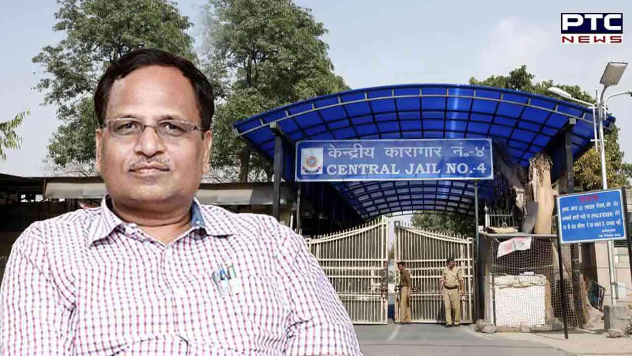 Tihar Jail superintendent suspended over 'VIP treatment' to AAP minister Satyendar Jain