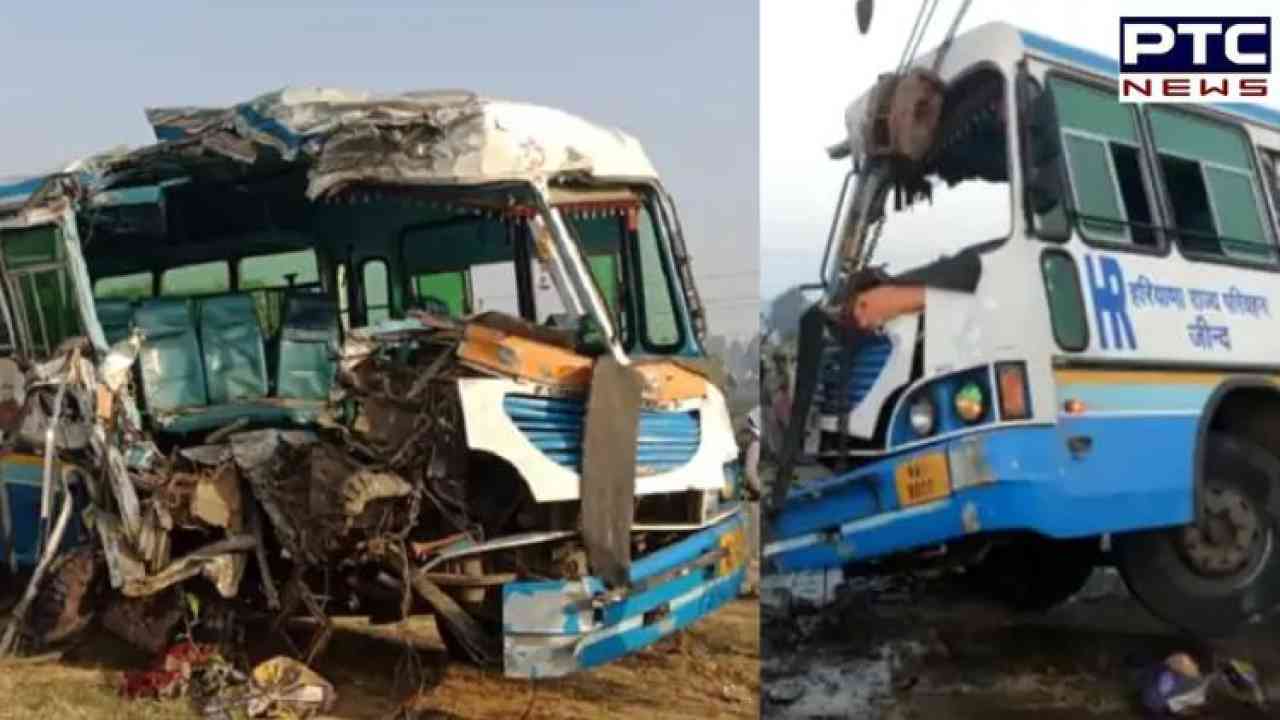 Bus accident in Haryana's Jind leaves one dead, over 30 injured