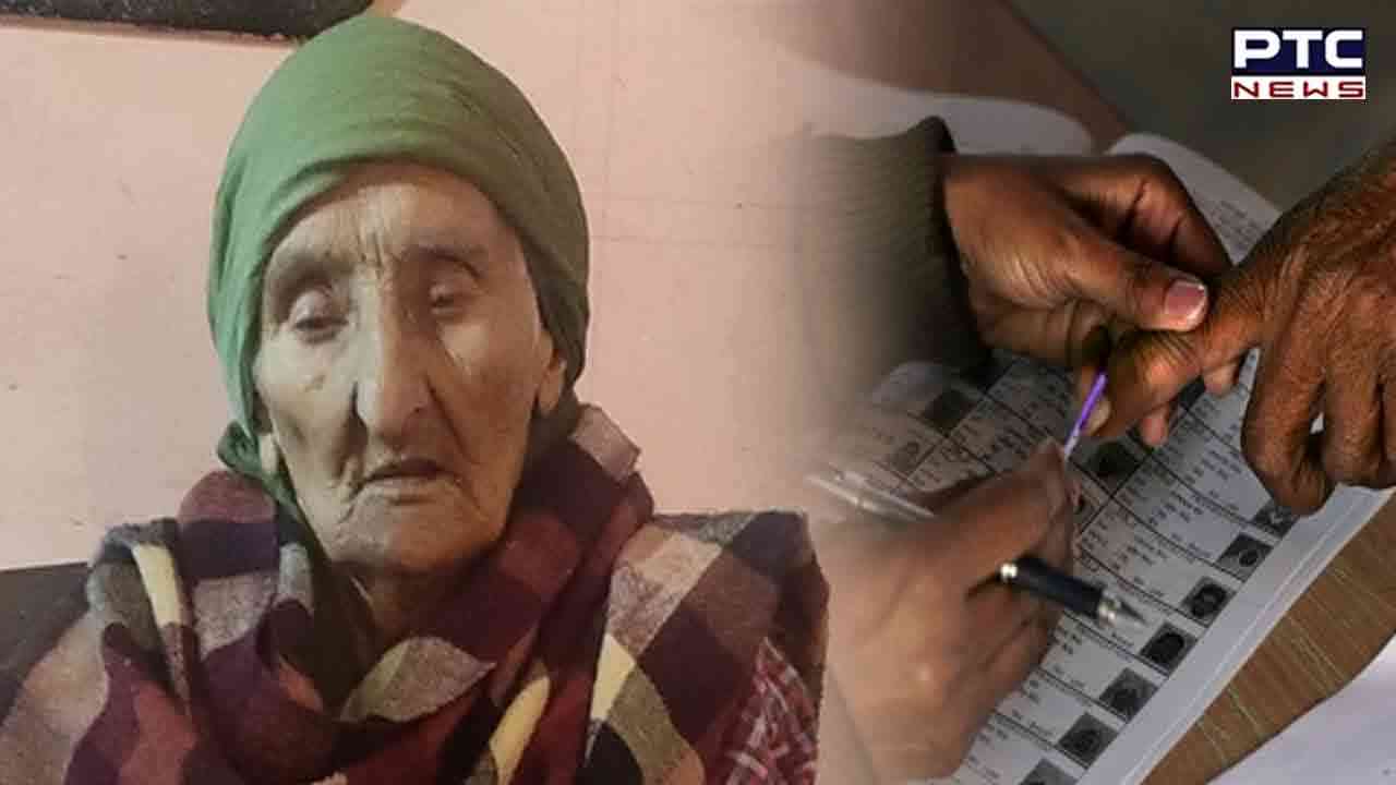 HP elections: 105-year-old woman casts vote at Churah