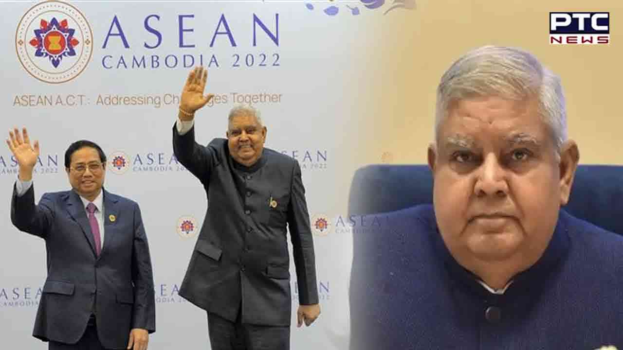 Vice President Jagdeep Dhankhar participates in East Asia Summit in Cambodia