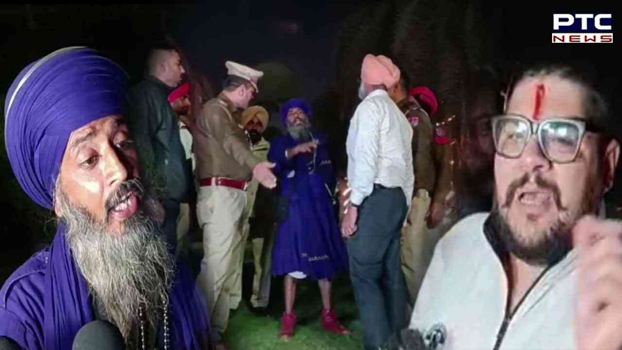ਭਾਈ ਅੰਮ੍ਰਿਤਪਾਲ ਸਿੰਘ ਵਿਰੁੱਧ ਬਿਆਨਬਾਜ਼ੀ ਮਗਰੋਂ ਨਿਹੰਗ ਸਿੰਘਾਂ ਨੇ ਘੇਰਿਆ ਰੋਹਿਤ ਸਾਹਨੀ ਦਾ ਦਫ਼ਤਰ