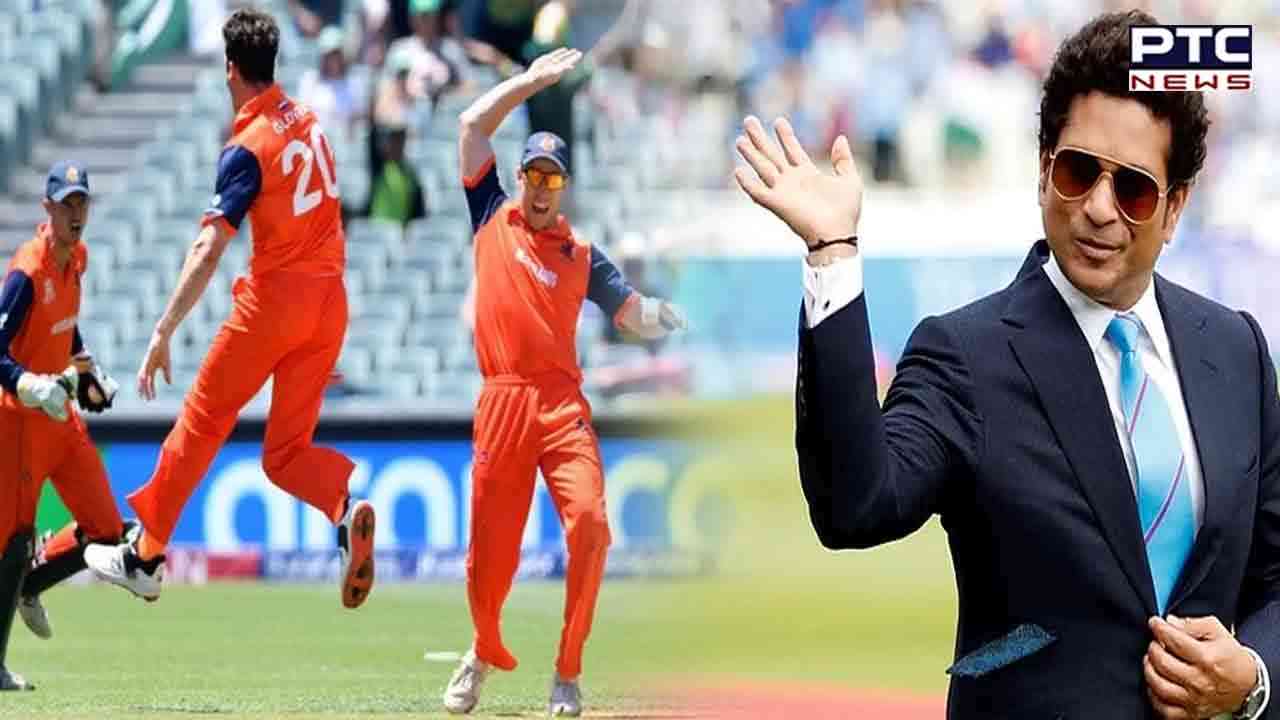 Sachin Tendulkar reacts hilariously to Netherlands' win over South Africa