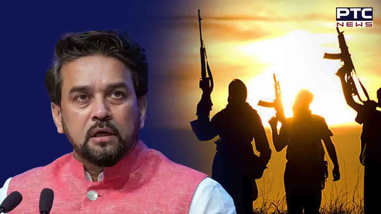 ਸਾਲ 2014 ਤੋਂ ਉੱਤਰ-ਪੂਰਬ 'ਚ ਸ਼ਾਂਤੀ, 6000 ਅੱਤਵਾਦੀਆਂ ਨੇ ਕੀਤਾ ਆਤਮ ਸਮਰਪਣ: ਅਨੁਰਾਗ ਠਾਕੁਰ