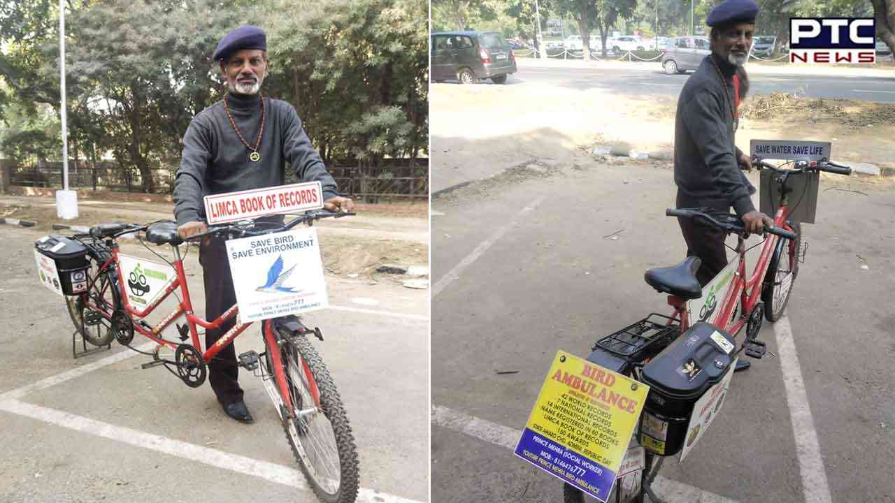 Chandigarh: Meet Limca Book of Records holder Prince Mehra who has dedicated his life to birds