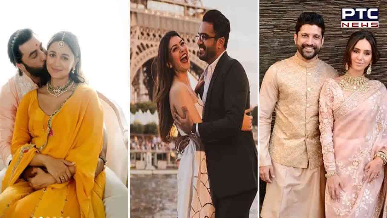 Look back 2022: Top celebs who got married this year