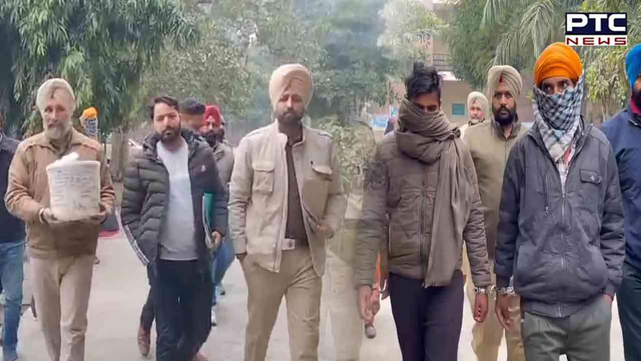 ਕਾਊਂਟਰ ਇੰਟੈਲੀਜੈਂਸ ਵੱਲੋਂ ਫੜੇ ਗਏ ਨੌਜਵਾਨ ਕਚਹਿਰੀ 'ਚ ਪੇਸ਼, ਤਿੰਨ ਦਿਨਾਂ ਪੁਲਿਸ ਰਿਮਾਂਡ ਹਾਸਲ