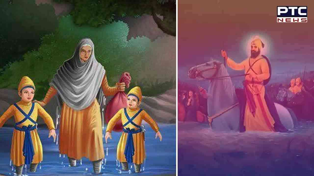 ਕਿਲ੍ਹਾ ਸ੍ਰੀ ਅਨੰਦਪੁਰ ਸਾਹਿਬ ਛੱਡਣਾ ਅਤੇ ਪਰਿਵਾਰ ਵਿਛੋੜਾ