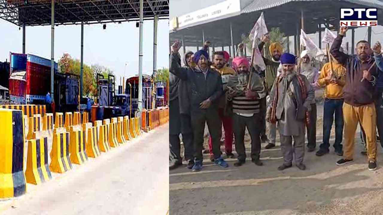 KMSC farmers move their agitation to toll plazas, entry to Govt offices blocked