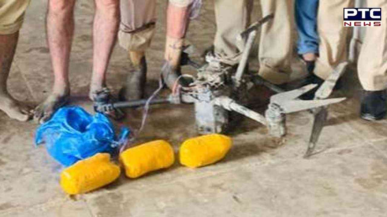 BSF recovers over 2 kg heroin from Pakistani drone in Punjab's Tarn Taran