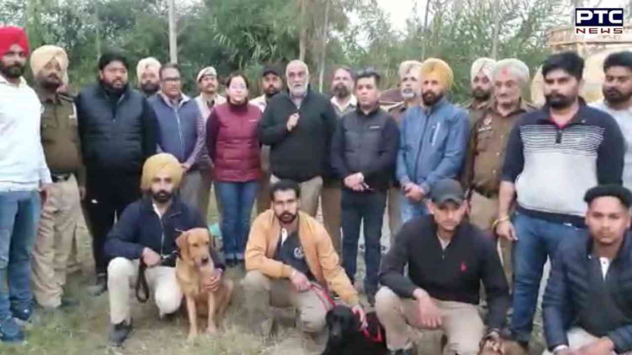 Punjab: Sniffer dogs help locate illicit liquor under guidance of EO Harsimrat Grewal