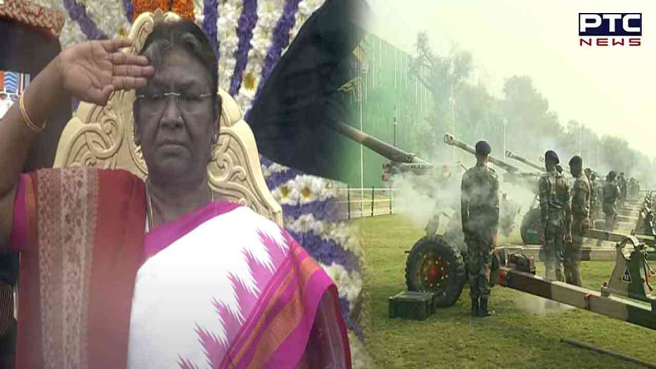 Republic Day 2023: President Droupadi Murmu unfurls Tricolour at Kartavya Path