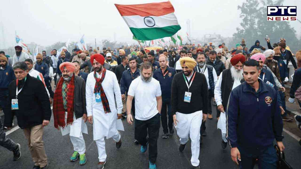 ਹੁਸ਼ਿਆਰਪੁਰ ਦੇ ਕਸਬਾ ਖਰਲ ਕਲਾਂ ’ਚ ਪਹੁੰਚੀ ਭਾਰਤ ਜੋੜੋ ਯਾਤਰਾ, 3 ਵਜੇ ਟਾਂਡਾ ਲਈ ਹੋਵੇਗੀ ਰਵਾਨਾ