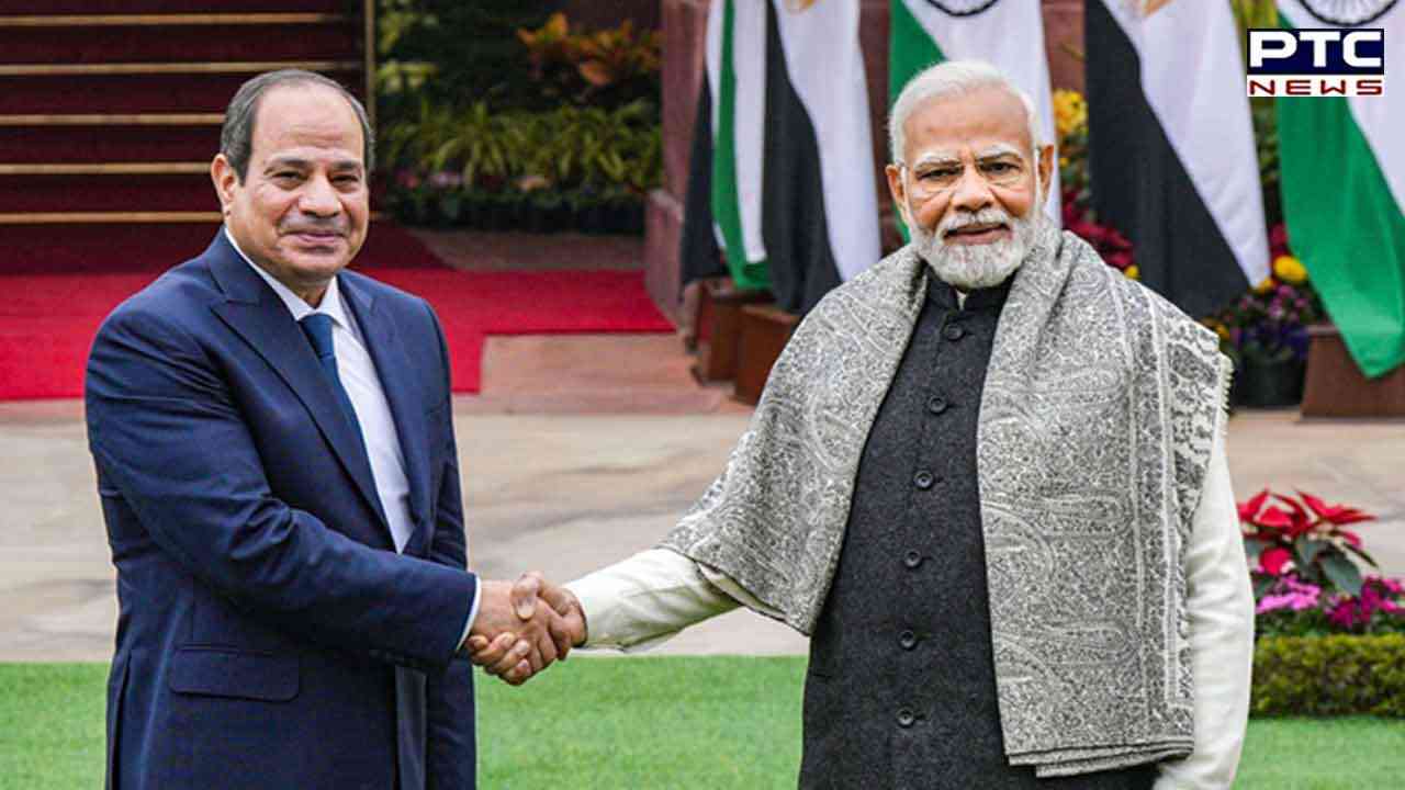 India, Egypt exchange MoUs in fields of cyber security, culture, IT,  broadcasting