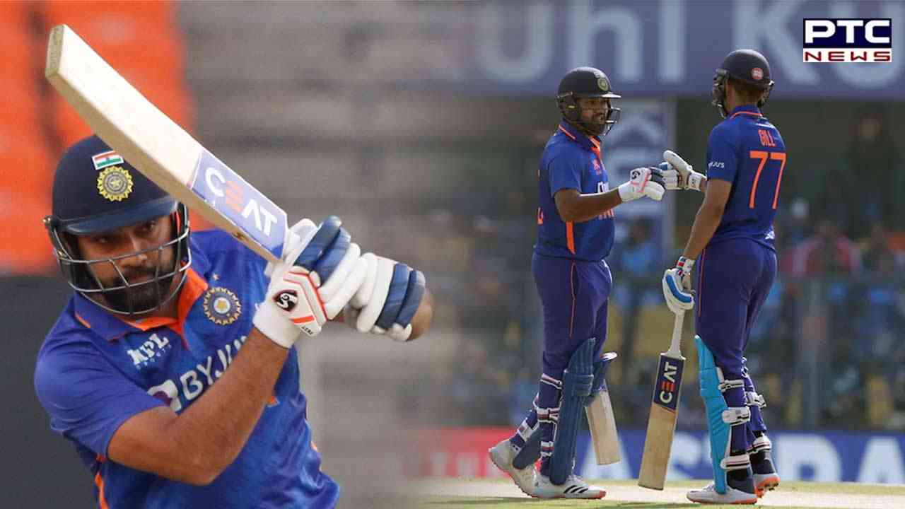 Rohit Sharma completes 9,500 runs in ODI cricket