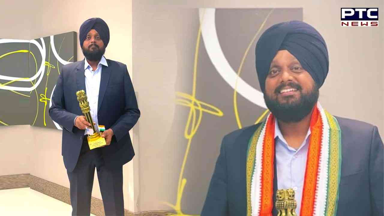 Punjab’s Simarpreet Singh gets ‘Pride of India’ Award in Chicago