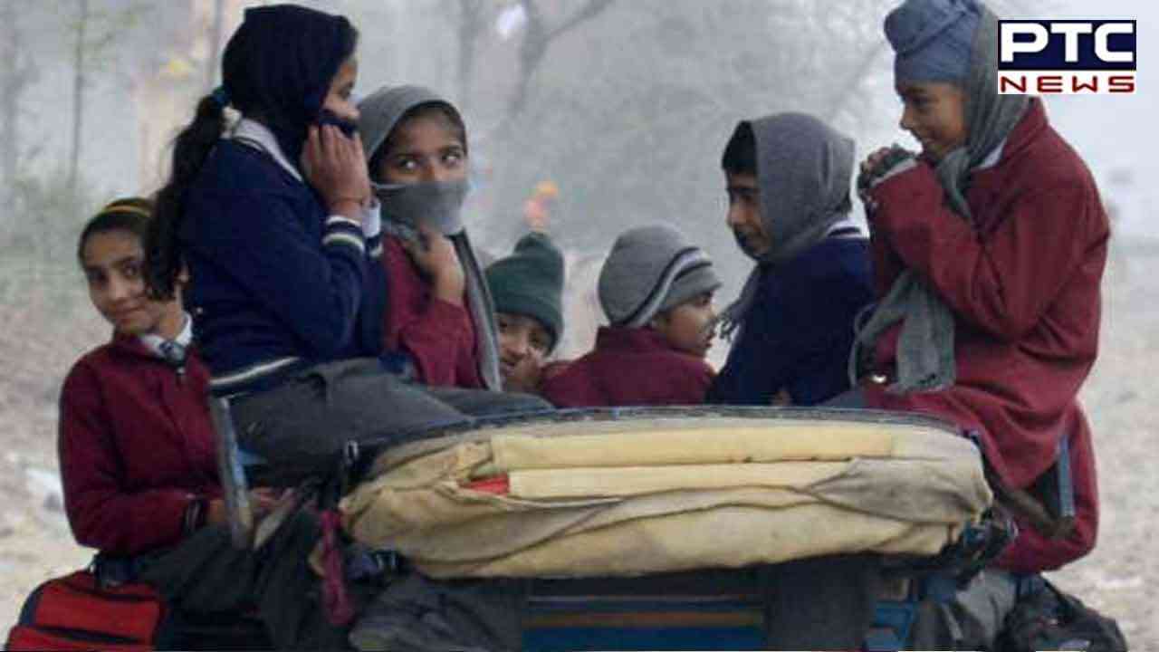Punjab: Amid dense fog and zero visibility, school reopens for classes 8-12
