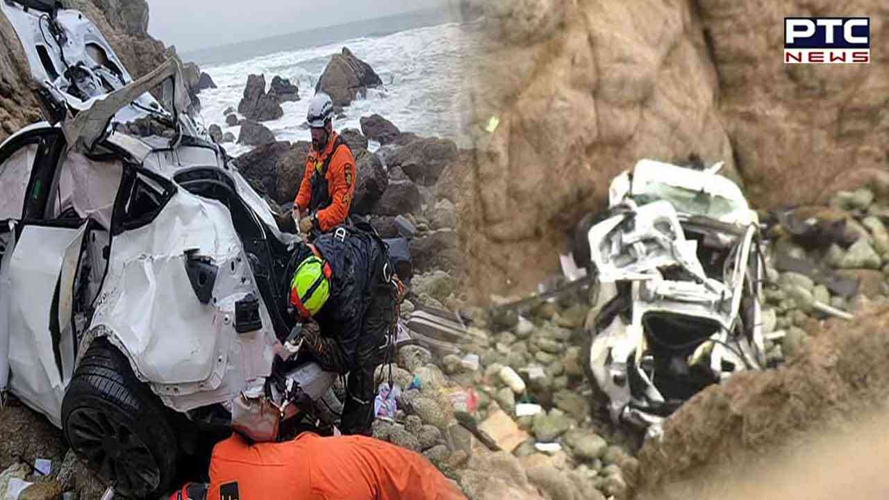 US: Indian-origin man intentionally drives car off cliff with family inside, arrested