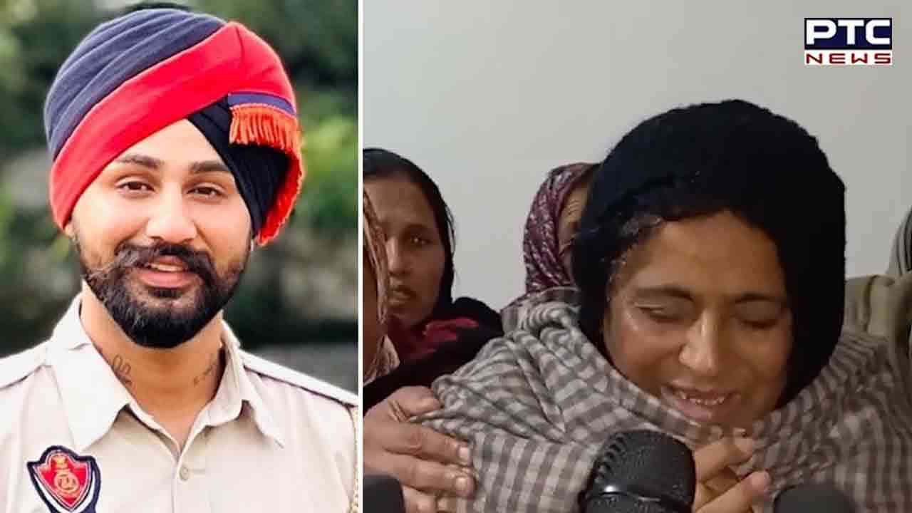 CM Bhagwant Mann visits martyr Kuldeep Bajwa’s family, hands over Rs 2 crore cheque