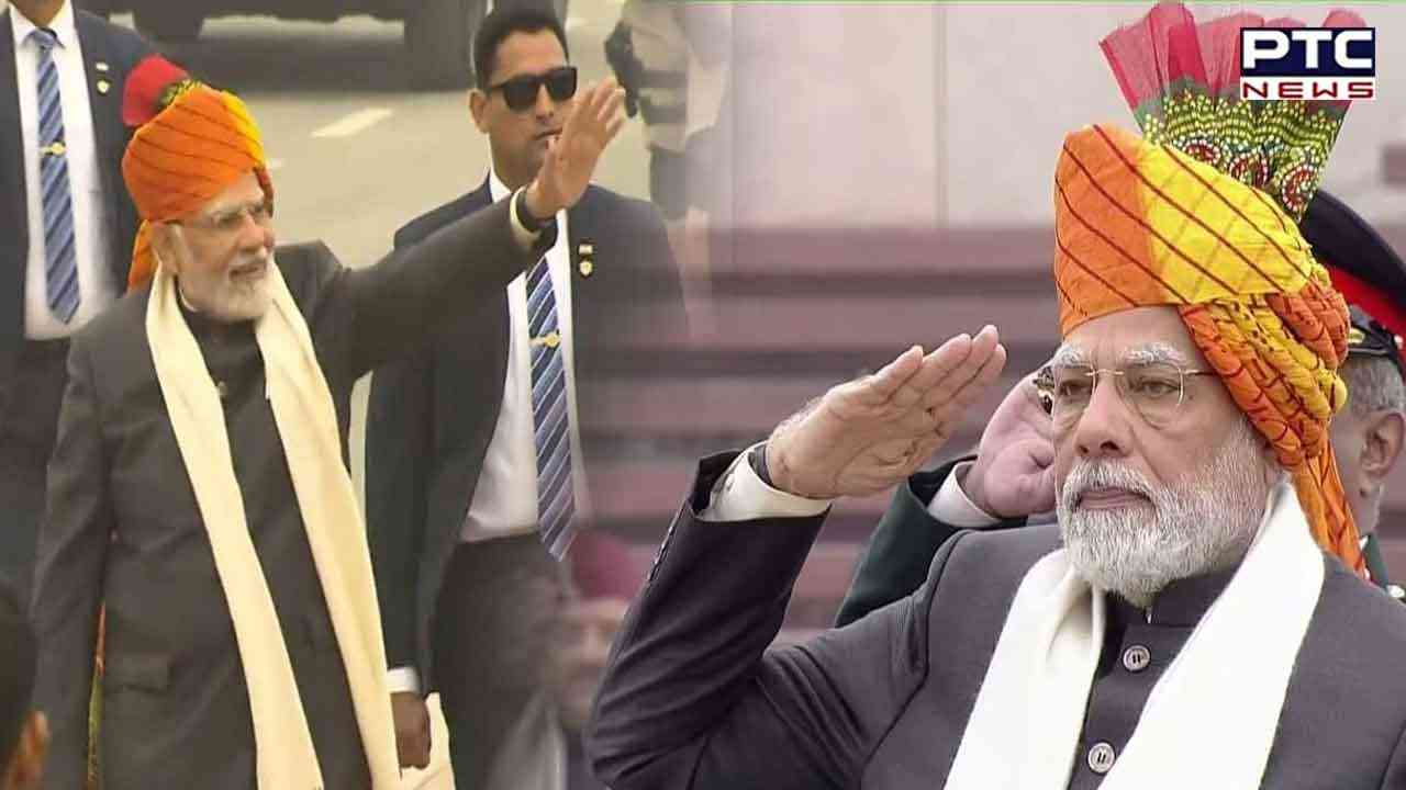 Republic Day 2023: PM Modi dons multi-coloured Rajasthani turban to symbolise India's diversity