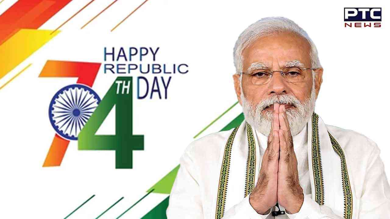 PM Modi extends greetings on 74th Republic Day
