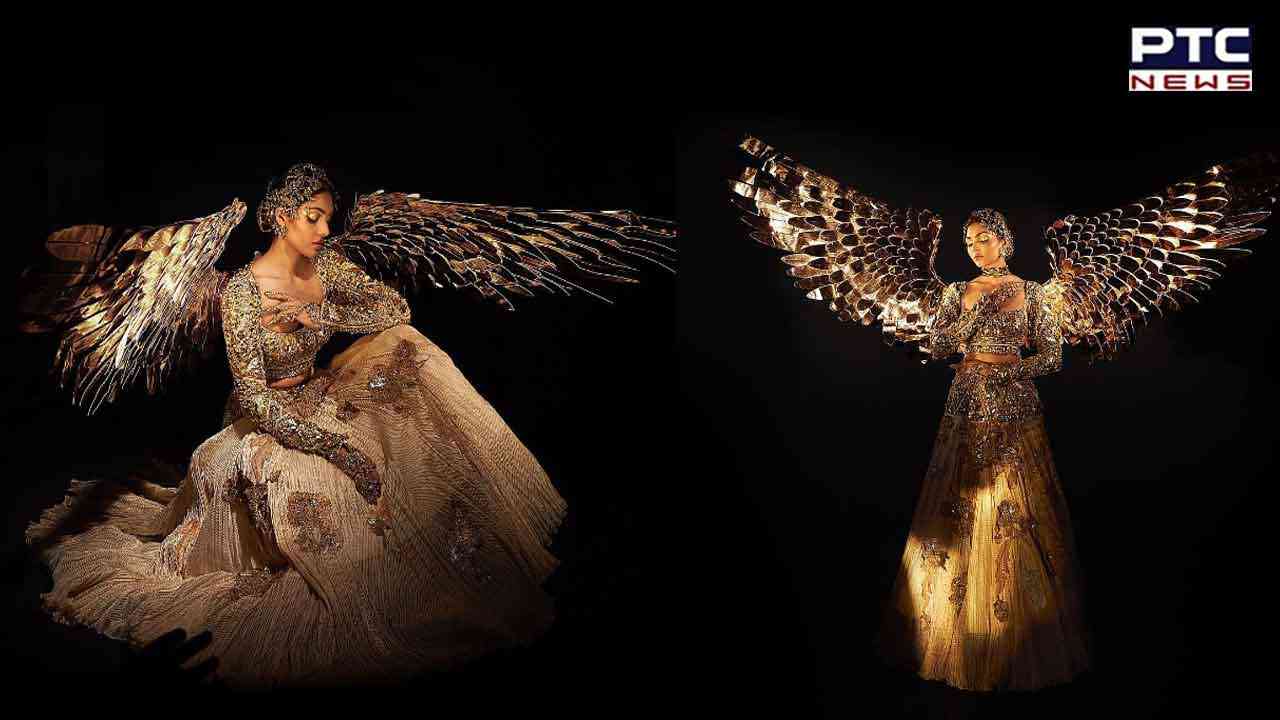 Miss Universe 2023: Divita Rai turns into ‘Sone ki Chidiya’ for national costume round