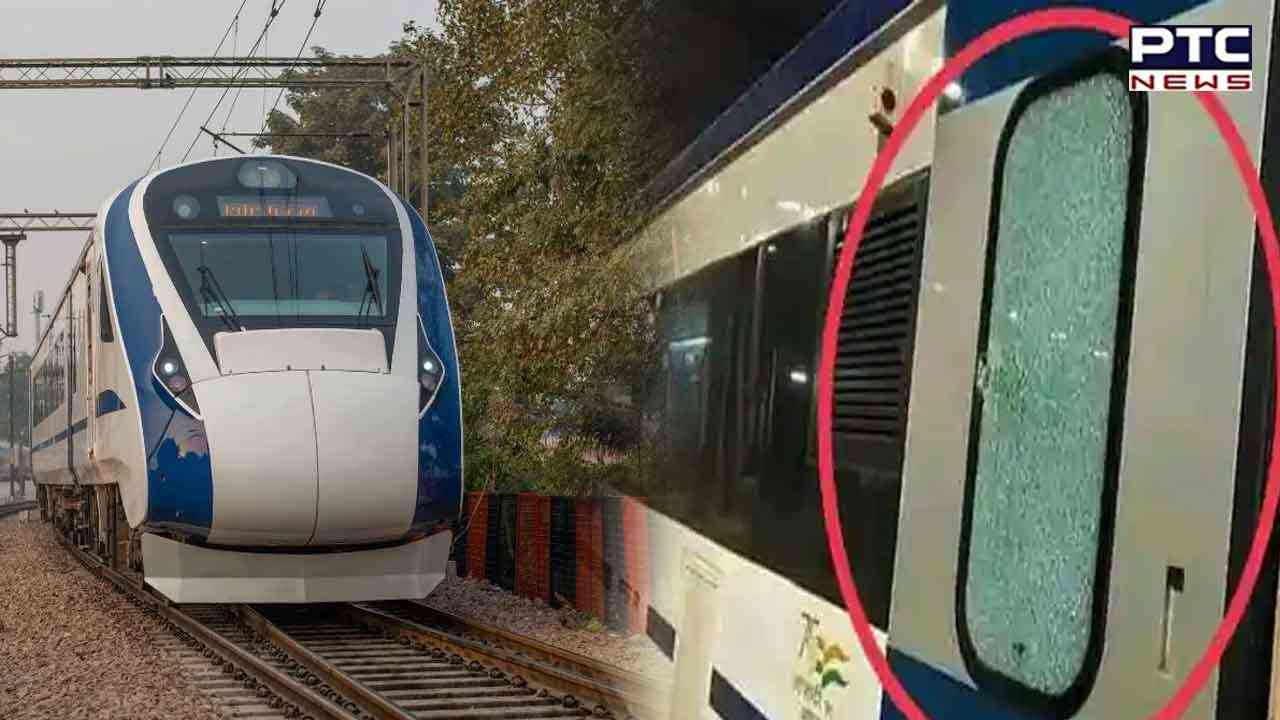 Miscreants pelt Vande Bharat Express with stones 4 days after launch in West Bengal