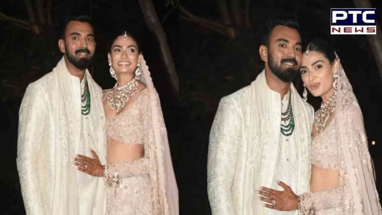 Athiya Shetty-KL Rahul wedding: Newly wedded couple makes first appearance