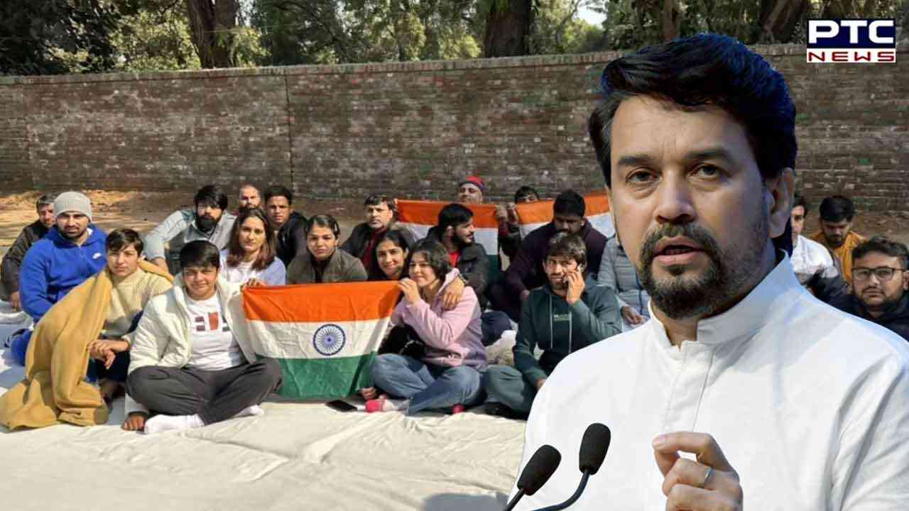 Wrestlers meeting with Sports Minister Anurag Thakur ends on indecisive note
