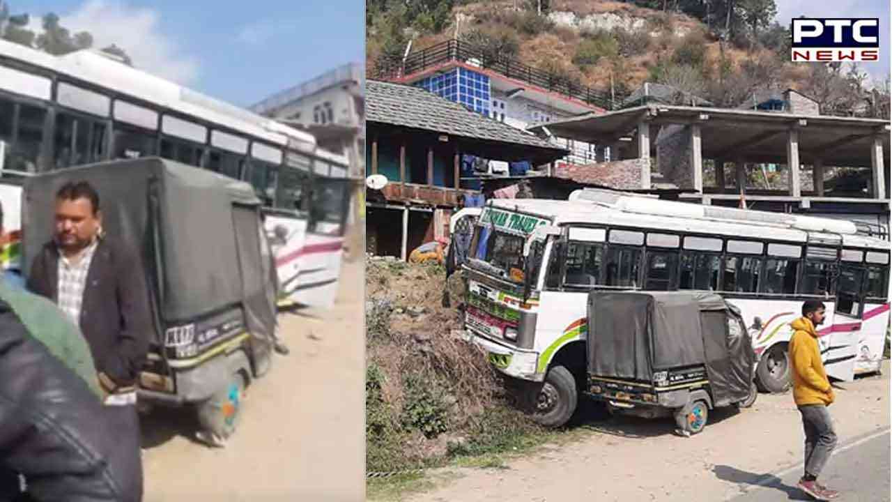 ਮੰਡੀ: ਚਲਦੀ ਬੱਸ ਦੀ ਫਟੀ ਪ੍ਰੈਸ਼ਰ ਪਾਈਪ, ਸਵਾਰੀਆਂ ਨਾਲ ਭਰੀ ਬੱਸ ਦੇ ਡਰਾਈਵਰ ਨੇ ਸਮਝਦਾਰੀ ਦਿਖਾ ਬਚਾਈ ਜਾਨਾਂ