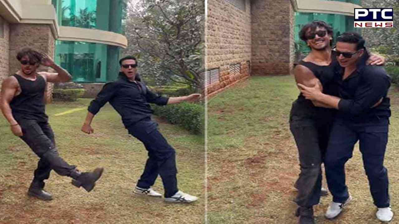 Watch: Akshay Kumar and Tiger Shroff winning hearts with performance on 'Main Khiladi'