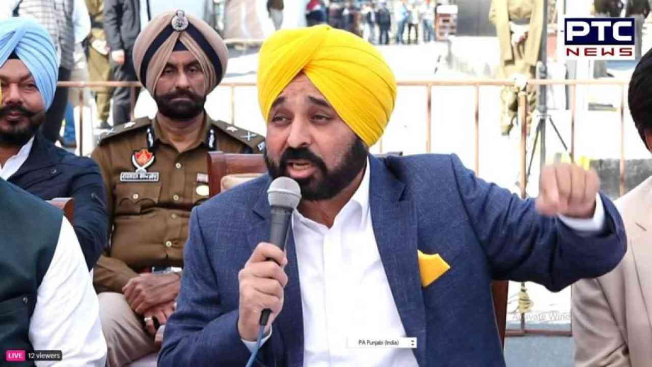ਹੁਸ਼ਿਆਰਪੁਰ ਦੇ ਨੰਗਲ ਸ਼ਹੀਦਾਂ ਟੋਲ ਪਲਾਜ਼ਾ ਪੁੱਜੇ CM ਮਾਨ ਨੇ ਕੀਤਾ ਵੱਡਾ ਐਲਾਨ