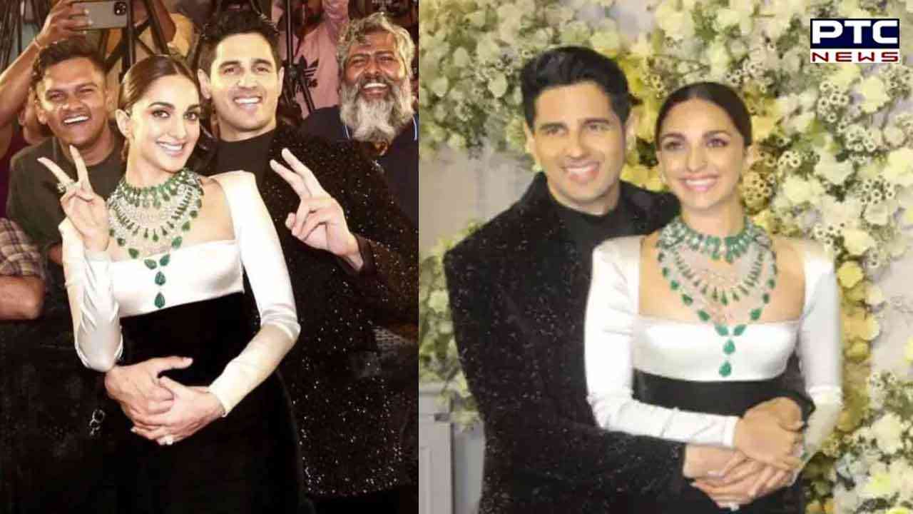 #SidKiara shake their leg to 'Kala Chashma' at their wedding reception