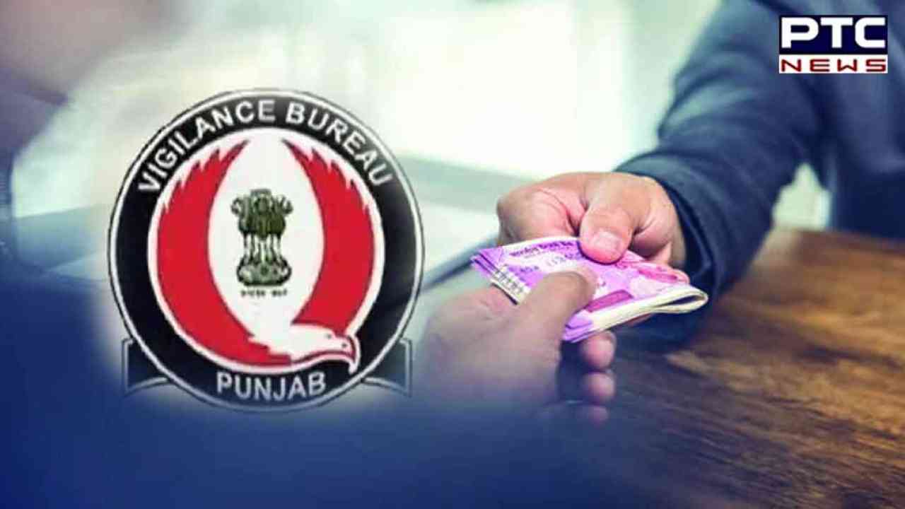 Punjab Vigilance Bureau Arrests Asi For Taking Bribe Of Rs 10000 Punjab Ptc News