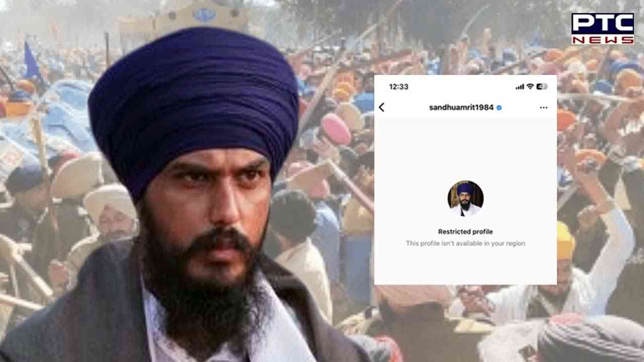 Ajnala clash fallout: Waris Punjab De head Amritpal Singh's Instagram account restricted in India