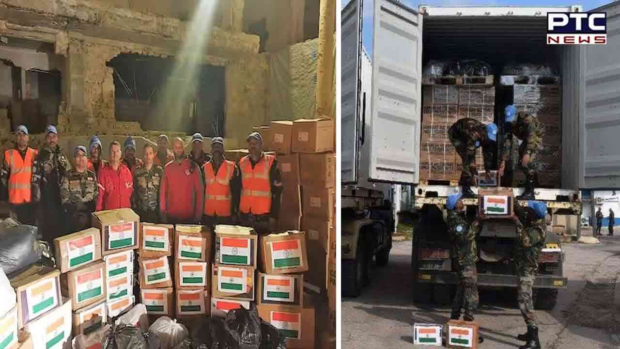 ‘Operation Dost’: Indian Army delivers relief material to Syria
